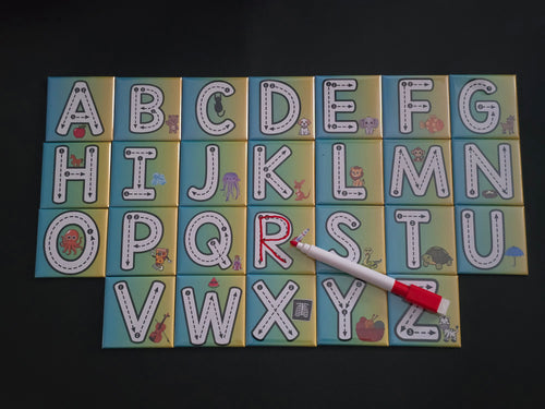 Alphabet & Number Magnet Sets