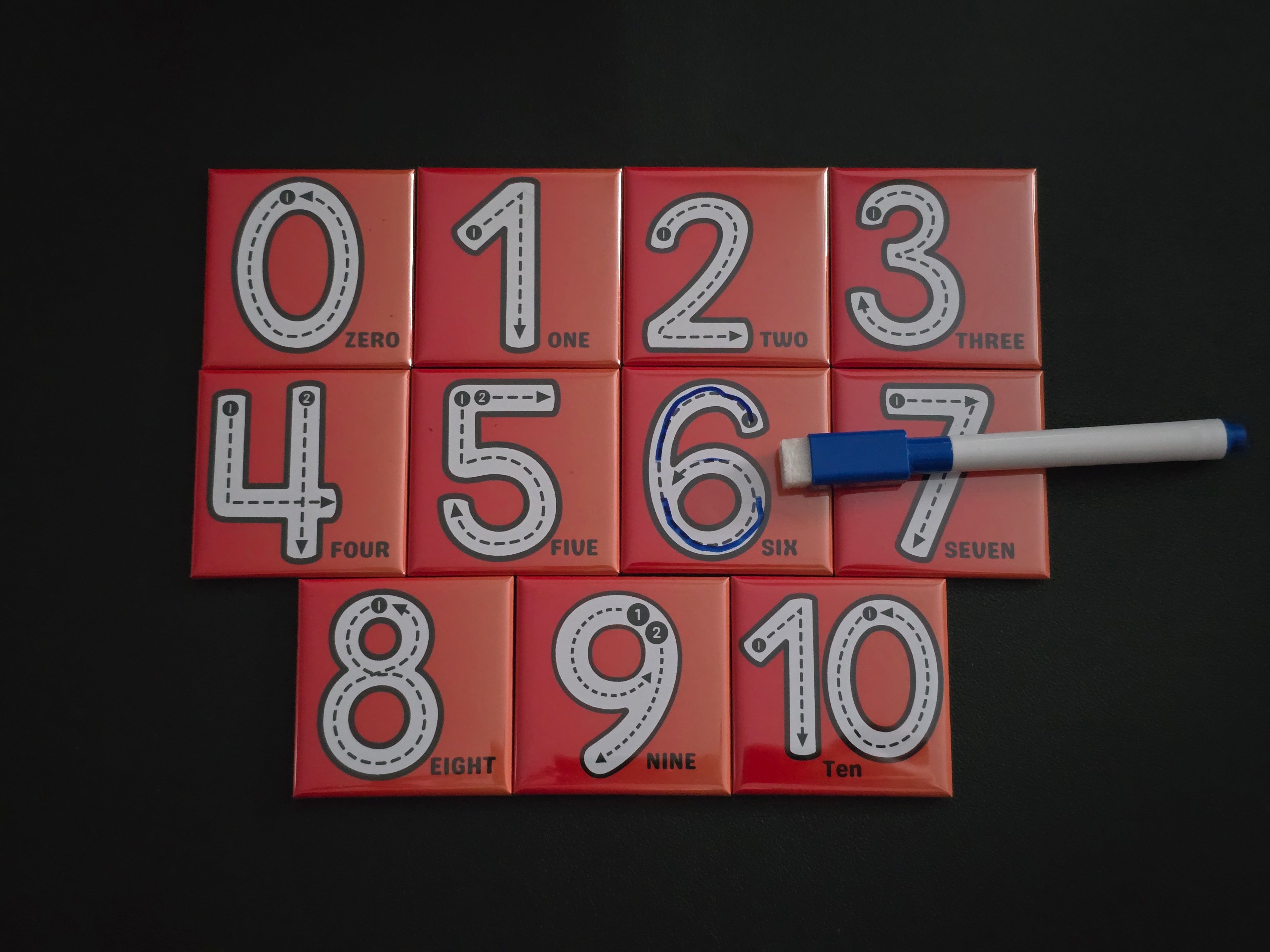 Alphabet & Number Magnet Sets