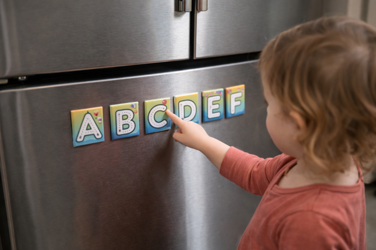 Alphabet & Number Magnet Sets